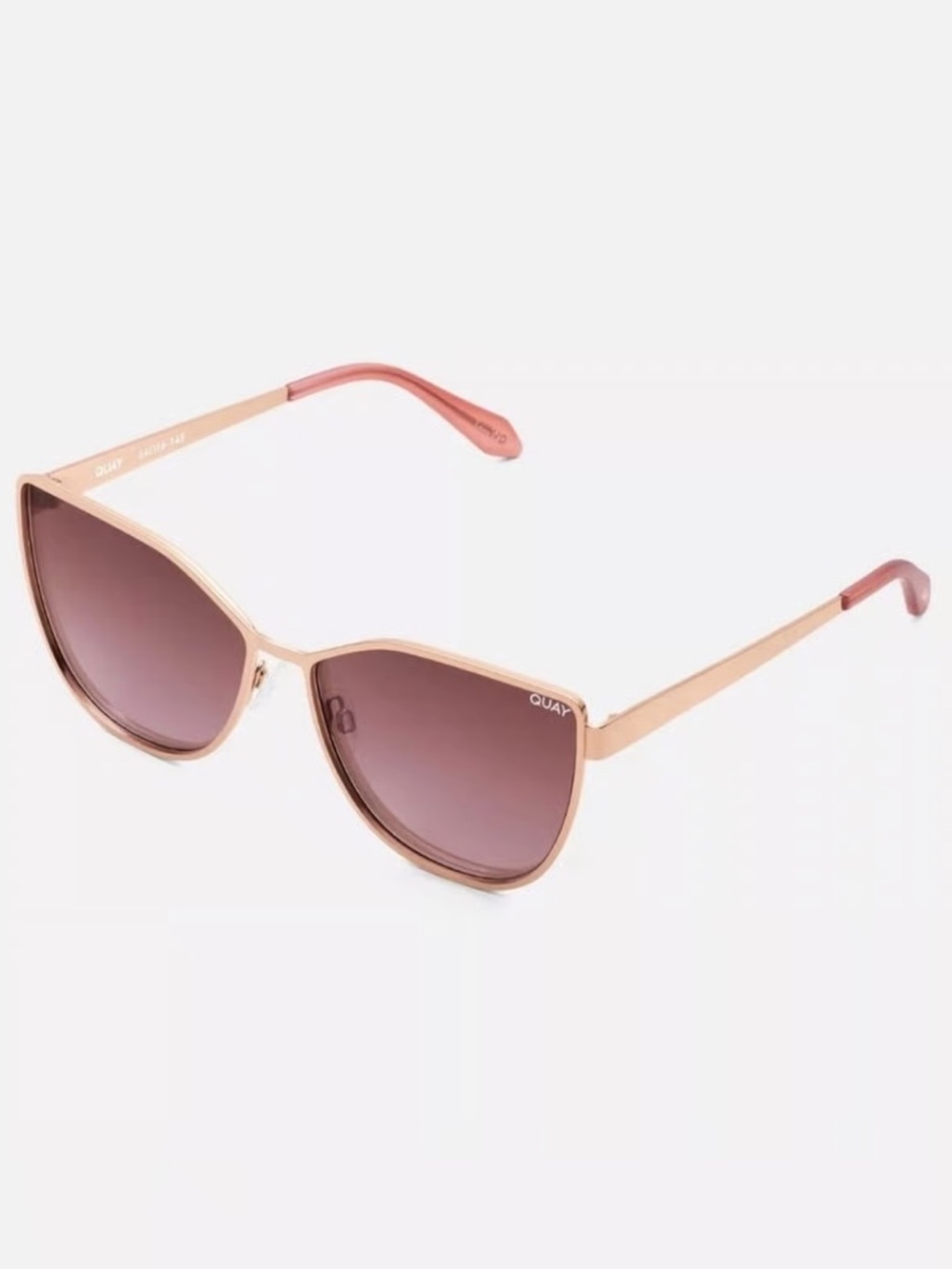 QUAY In Pursuit Rose Gold frame / Brown Pink Lens - NWT